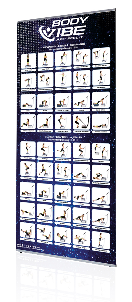 BodyVibe Work-Out Roll-Up 200x85 cm