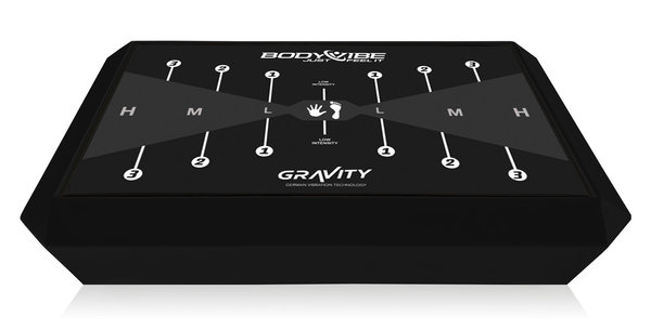 BodyVibe GRAVITY Vibrationsplatte (Farbe: schwarz)
